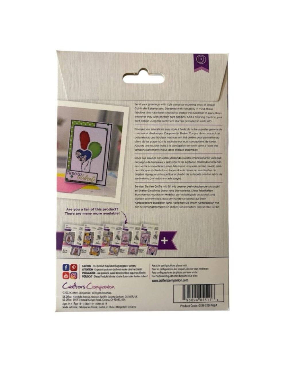 40 New Gemini Crafter’s Companion Stamp & Die Sets Birthday Craft Lot - Picture 9 of 11
